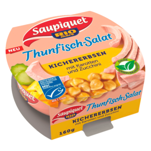 Saupiquet Thunfisch Salat Kichererbsen 160g